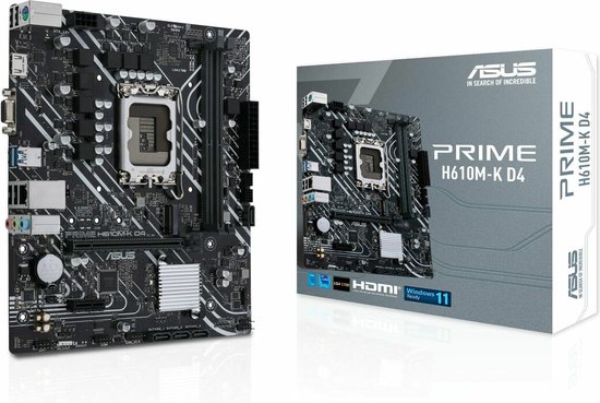ASUS Prime H610M-K D4