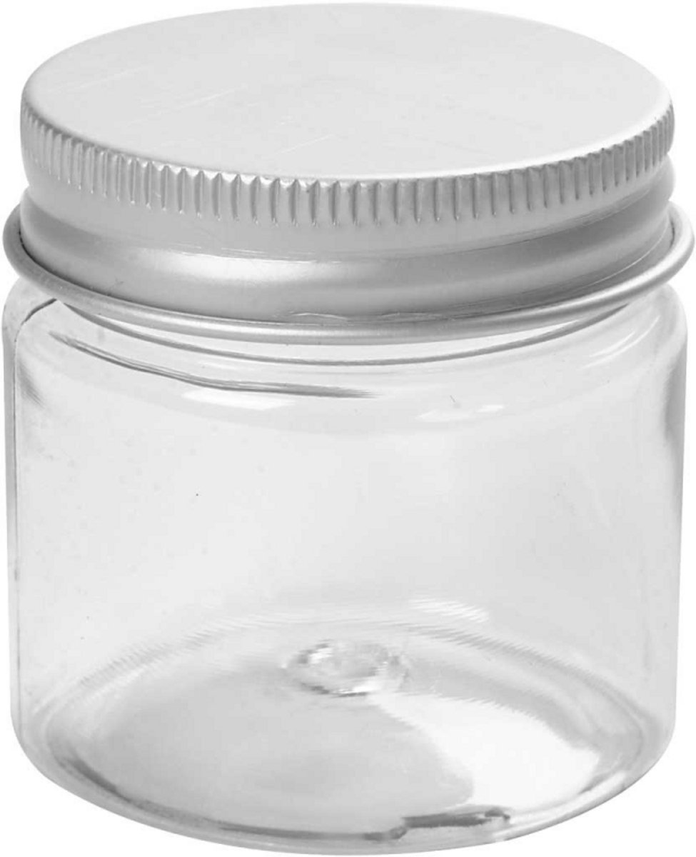 Creativ Company Potje met Schroefdop 50 ml 10 stuks