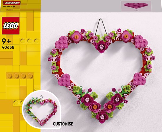 Foto: Lego hartvormige versiering 40638
