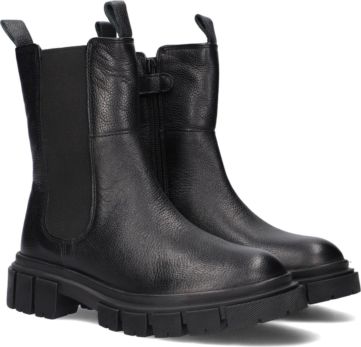 Apples & Pears B0011110 Chelsea boots - Enkellaarsjes - Meisjes - Zwart - Maat 31