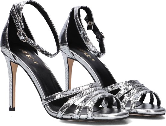 Notre-V 24730\b Sandalen - Dames - Zilver - Maat 37