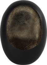 Non-branded Waxinelichthouder Eggy 44,5 Cm Staal Zwart/brons