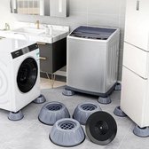 4 Stuks Anti Tril Poten - Wasmachine Demper - Schokdemper - Anti Slip Trilmats - Wasmachine Trillingsdemper - Trillingsdemper - LOUZIR