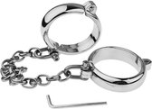 Metalen Handboeien met Ketting - BDSM Fetish