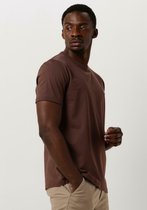 Fred Perry Ringer T-shirt Polo's & T-shirts Heren - Polo shirt - Brique - Maat M