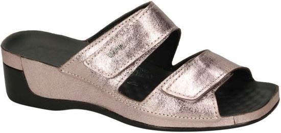 Vital -Dames - roze donker - slippers & muiltjes - maat 35