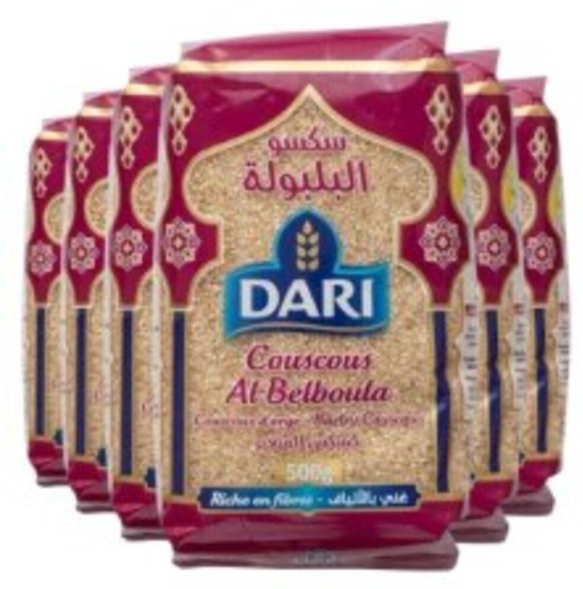 Dari Couscous Gerst Belboula - 6 x 500 gr - Voordeelverpakking