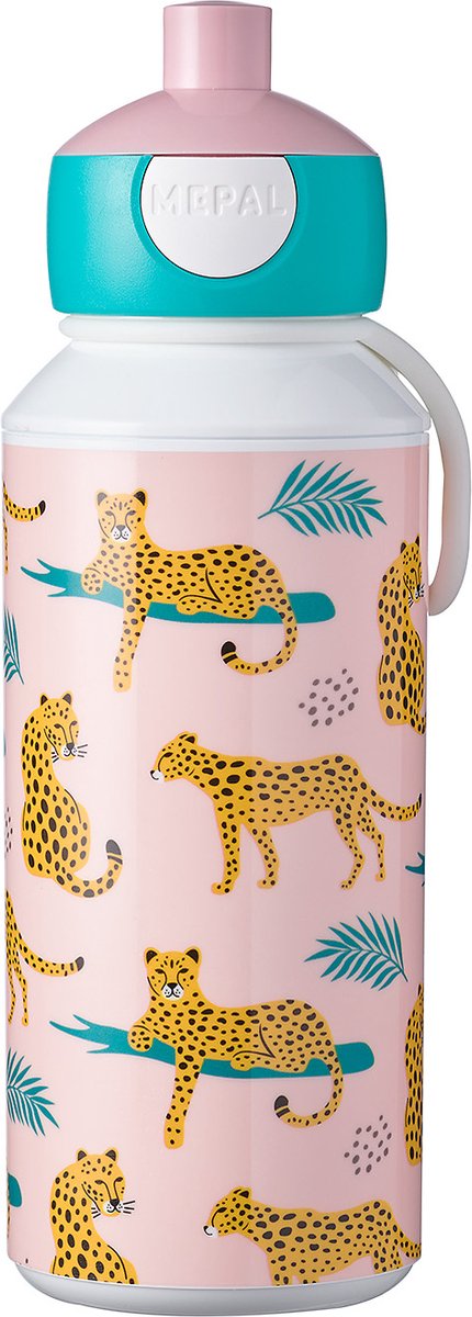 Mepal Pop-Up Drinkfles Luipaard 400 ml