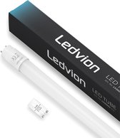 Ledvion LED TL Buis 120CM - 12W - 6500K - 1920 Lumen - High Efficiency - Voordeelverpakking