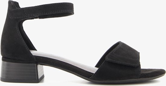 Softline dames sandalen met lage hak - Zwart - Maat 39 | bol