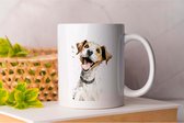 Mok Jack Russel Terrier - PawsomePals - Gift - Cadeau - WoofyWonders - FurryFunnyFriends - TailWaggingTales - Blafgrappen - KwispelKomedie - Hondenlol - WafWondertjes