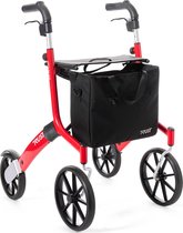 Let's Go Out rollator - Rood - Trustcare