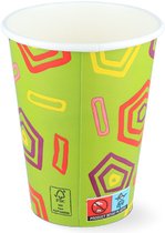 Gobelet à milkshake - Klein - 360ml - Ø90mm - 12oz - Vert - FSC® Mix - Carton