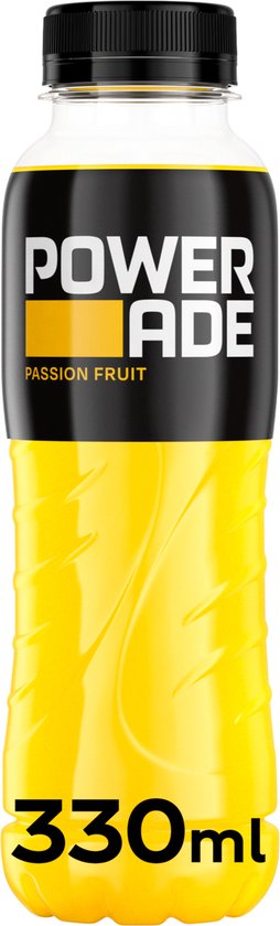 Powerade - Passievrucht - Passion Fruit - Sportdrank - Petfles - 24 stuks - 33 cl