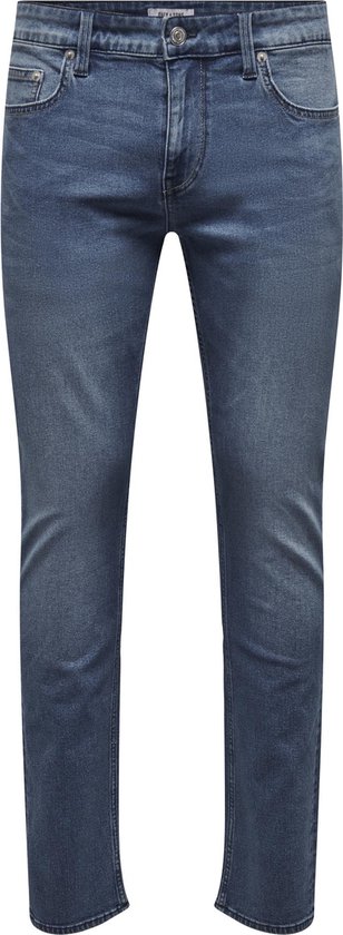 Only & Sons Jeans Onsloom Slim One Mbd 7993 Pim Dnm V 22027993 Mediium Blue Denim Mannen Maat - W32 X L34