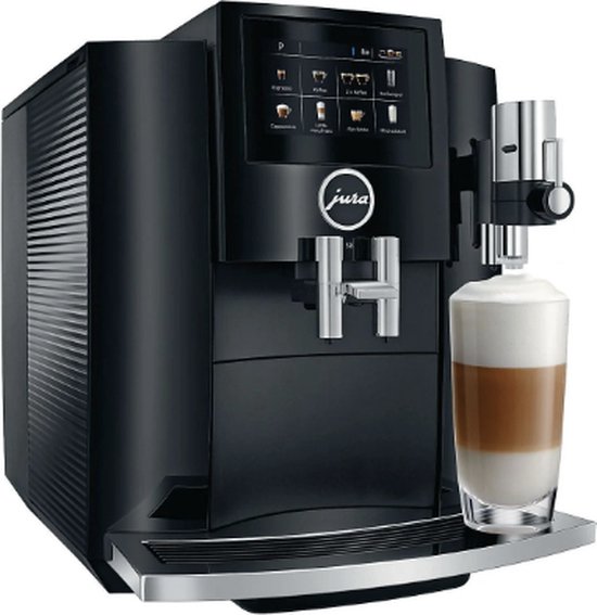 JURA S8 - Volautomatische espressomachine - Piano Black - EA