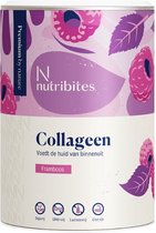 Nutribites Collageen Framboos - Met Hyaluronzuur én Vitamine C - Voedt de huid van binnenuit - 360g - Frambozensmaak