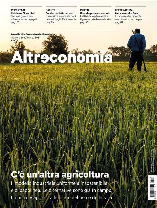 Altreconomia 268 - Marzo 2024 - cover
