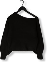 Guess Ls Button Cuff Isadora Swtr Truien & vesten Dames - Sweater - Hoodie - Vest- Zwart - Maat XS