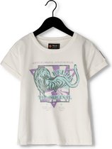 Rellix T-shirt Ss Rellix Tops & T-shirts Meisjes - Shirt - Wit - Maat 152