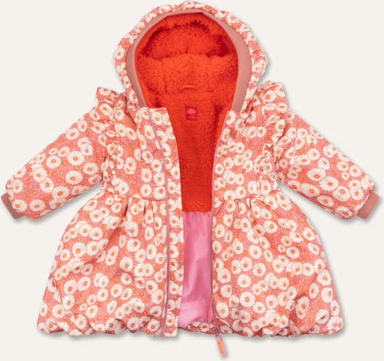 Charlotte coat 36 AOP Jolly Pink: 74/9m