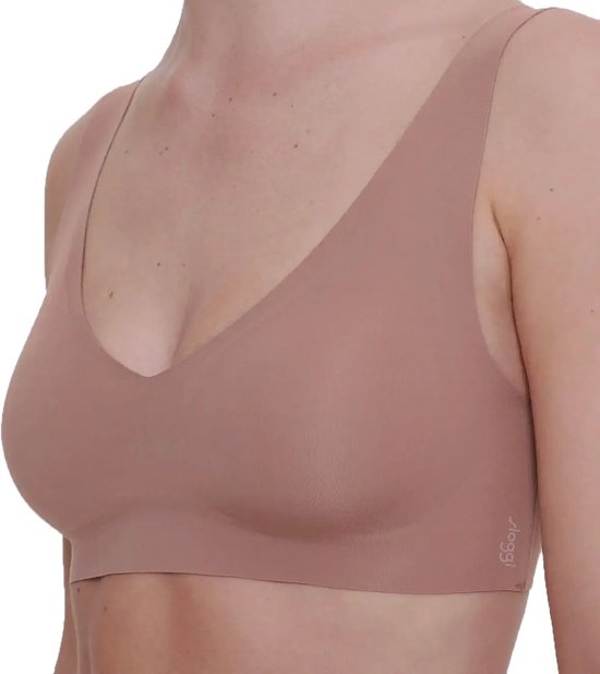 Sloggi Zero Feel Bralette rembourrée 2.0 - Soutien-gorge sans couture - XXL - Crème