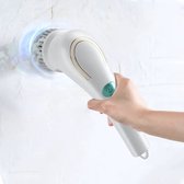 Corenia® Set de brosses de nettoyage électriques - Brosse à récurer - Épurateur - Multi Scrubber - avec 5 accessoires - pour salle de bain et cuisine - Brosse de lavage - Machine à polir - Puissante