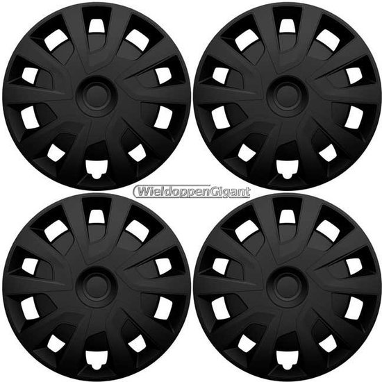 Autostyle de Enjoliveurs Revo van 15 pouces Abs Zwart Set de 4