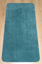 Wastafelmat - Badkamermat Soft blauw groen 60x120 antislip