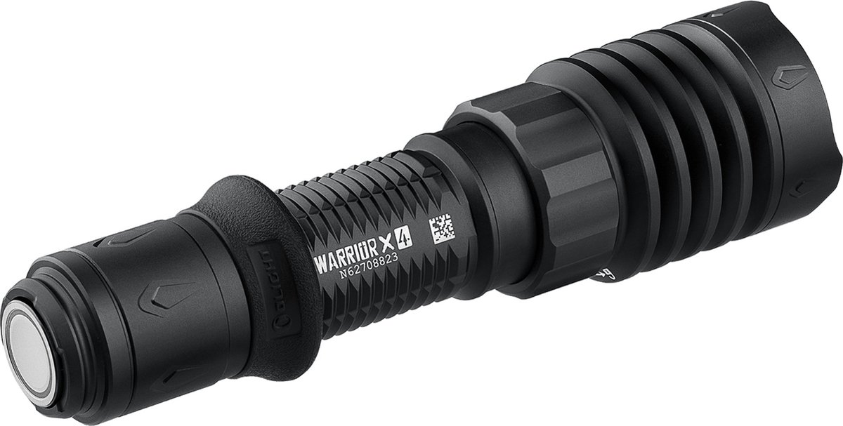 OLight Warrior X 4 Zaklamp werkt op een accu LED 2600 lm 8 h 249 g