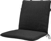 Madison - kussen chaise empilable Canvas Eco+ noir - 97x49cm