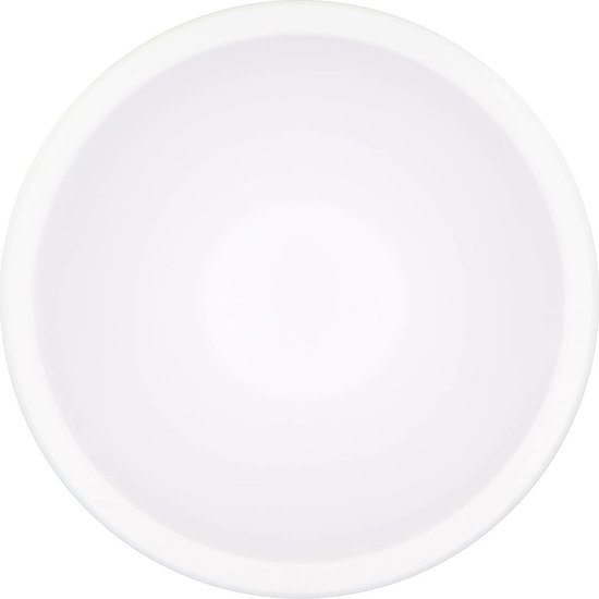 DK Design bloempot/plantenpot - Vinci - wit mat - voor kamerplant - D19