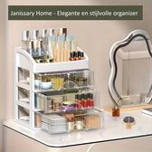 Janissary Make Up Organizer - Opbergdoos - Cosmetica opbergen - Sieradendoos - Opbergdoos met lades - Beauty en parfum organizer
