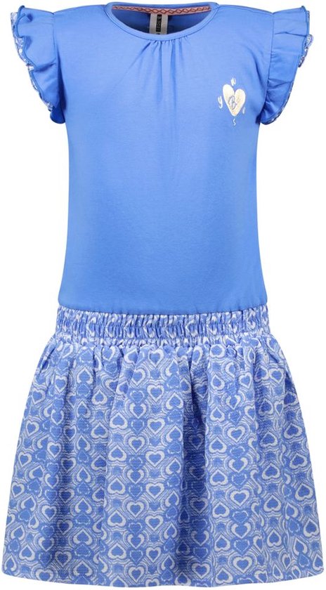 B. Nosy Y402-5851 Robe Filles - Blue Doux - Taille 116