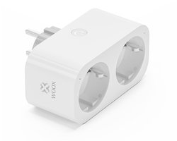 Woox R6153 dubbele smart stekker - wifi stekker met twee stopcontacten