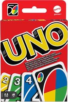 UNO kaartspel en bordspel, geschikt voor 2 - 10 spelers, kaartspel en bordspel vanaf 7 jaar.