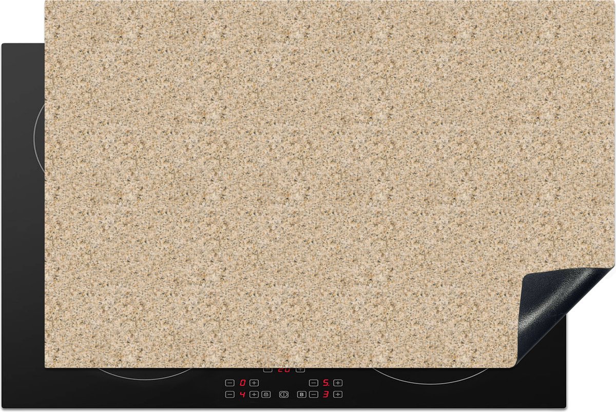 KitchenYeah® Inductie beschermer 81x52 cm - Patroon - Graniet print - Steen - Kookplaataccessoires - Afdekplaat voor kookplaat - Inductiebeschermer - Inductiemat - Inductieplaat mat