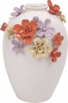 House of Nature - Vaas Flowers wit 26cm