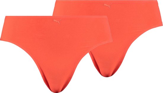 PUMA BRIEF - 2 pièces - Sous-vêtements Femme - Taille Taille Unique - Slips - Sous-vêtements Femme - Rouge