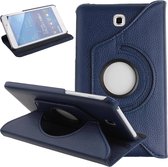 Draaibaar Hoesje - Rotation Tabletcase - Multi stand Case Geschikt voor: Samsung Galaxy Tab 3 7.0 inch 2013 (SM-T210/T215/P3200) - Donkerblauw
