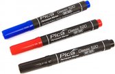 Marker Permanent Pica 520/46-10 - Rond - Zwart - 1-4mm (10pcs)