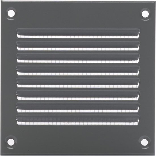 Ventilatierooster, kunststof, met lamellen - HÄFELE
