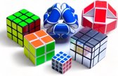 Apeiron Speed cube - speed cube Set Met 6 puzzels - speed cube set - breinbrekers - cube - puzzel kubus - magic cube - giftset - cadeau - voor kinderen en volwassenen