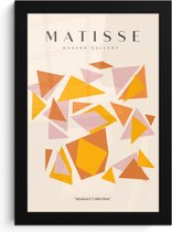 Fotolijst inclusief poster - Posterlijst 20x30 cm - Posters - Matisse - Abstracte kunst - Modern - Foto in lijst decoratie - Wanddecoratie woonkamer - Muurdecoratie slaapkamer