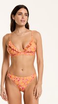 Shiwi Bikini set BEAU - FIXED TRIANGLE SET RUFFLE - roze - 38