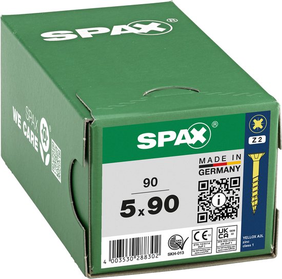Spax universele schroef 3,5 x 50 mm wirox 300 stuks kopen? Schroeven