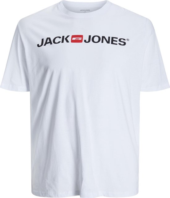 T-shirt homme JACK & JONES PLUS JJECORP LOGO SS COL ROND NOOS PS - Taille 4XL