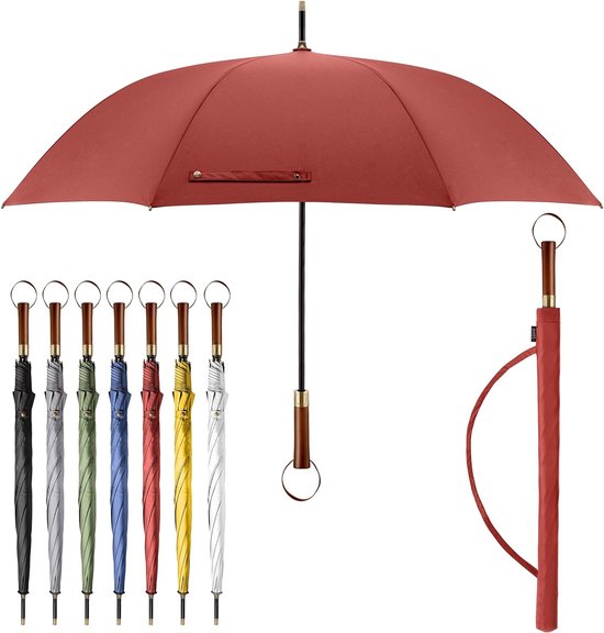 VON LILIENFELD® Paraplu Parasol Stokparaplu Open-Automatic Motief Margerite Bloemen