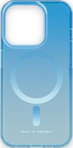iDeal of Sweden Clear Case MagSafe iPhone 15 Pro Light Blue