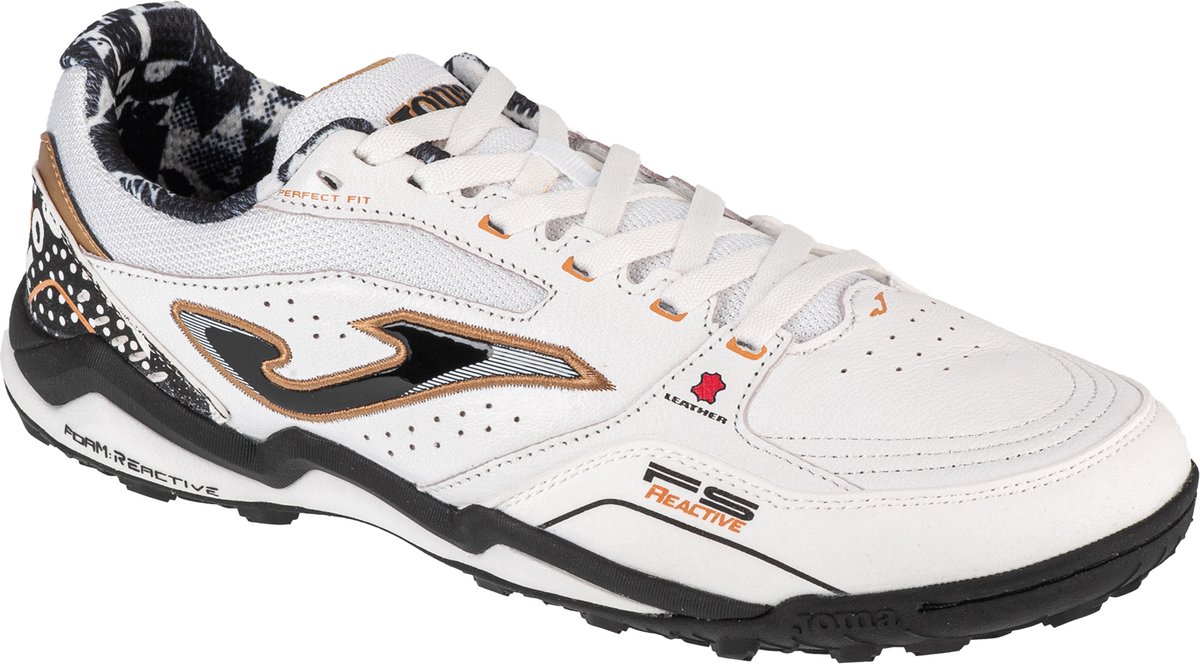 Joma FS Reactive 2402 TF FSS2402TF, Mannen, Wit, Voetbalschoenen, maat: 43